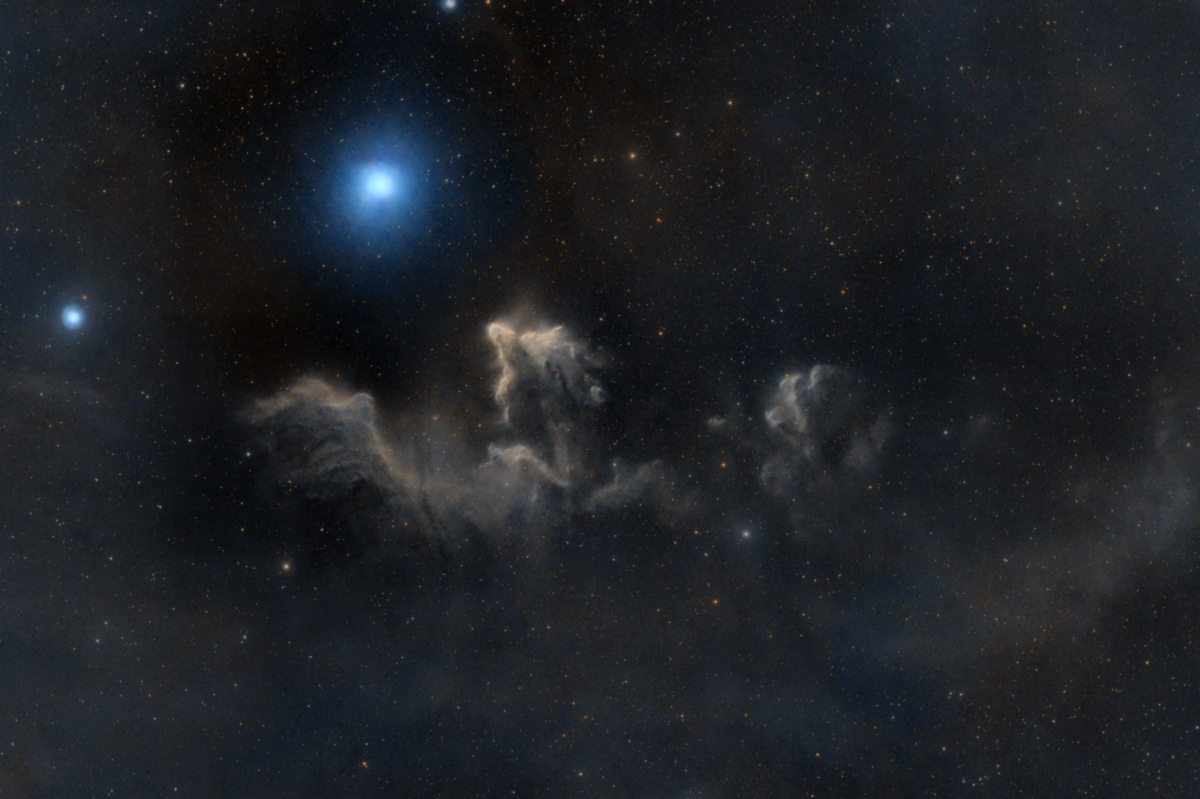 IC 63 - Nebulosa Fantasma - astrofotografía de José Luis Ricote