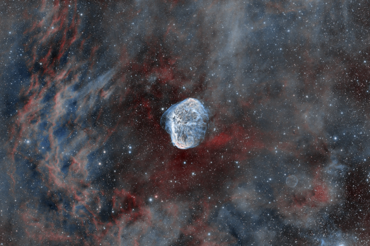 NGC6888 - Nebulosa Creciente - astrofotografía de José Luis Ricote